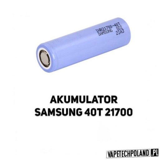 Akumulator Samsung 40T 21700 4000MAH -zdjęcie numer 3