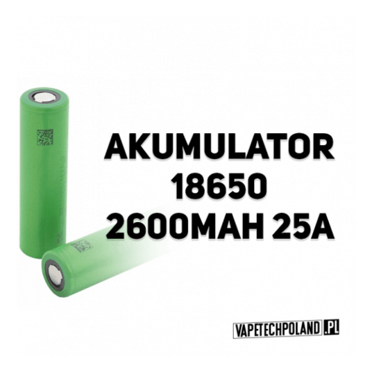 Akumulator SONY VTC5 18650 2600MAH 25A -zdjęcie numer 1