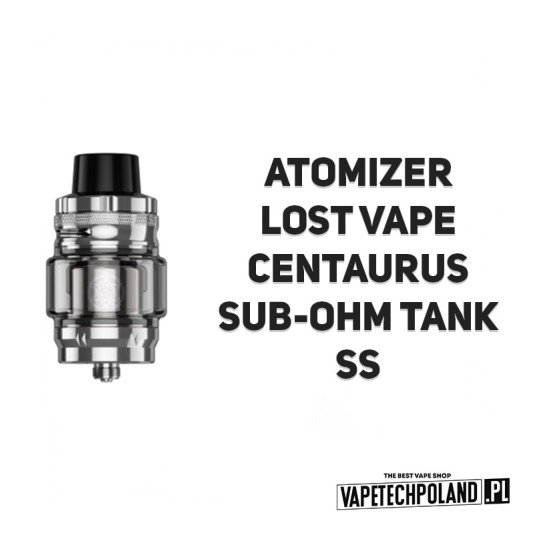 *Atomizer Lost Vape Centaurus Sub-Ohm - Silver -zdjęcie numer 2