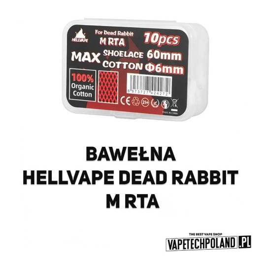 Bawełna Hellvape Dead Rabbit M RTA Cotton -zdjęcie numer 2