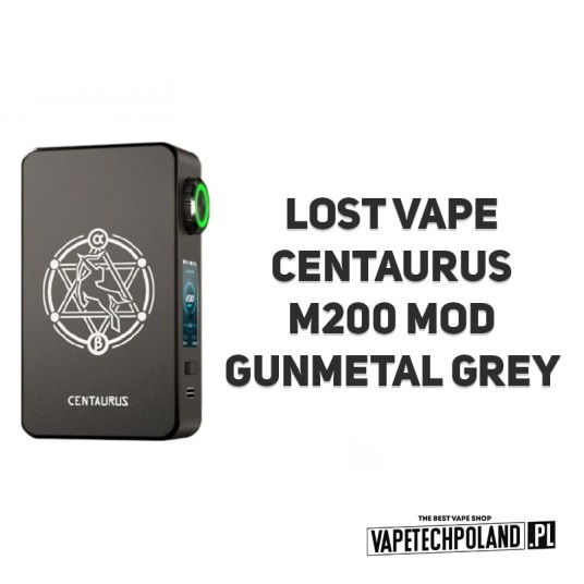 BOX Lost Vape Centaurus M200 - Gunmetal Grey -zdjęcie numer 2