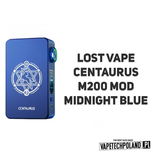 BOX Lost Vape Centaurus M200 - Midnight Blue -zdjęcie numer 2