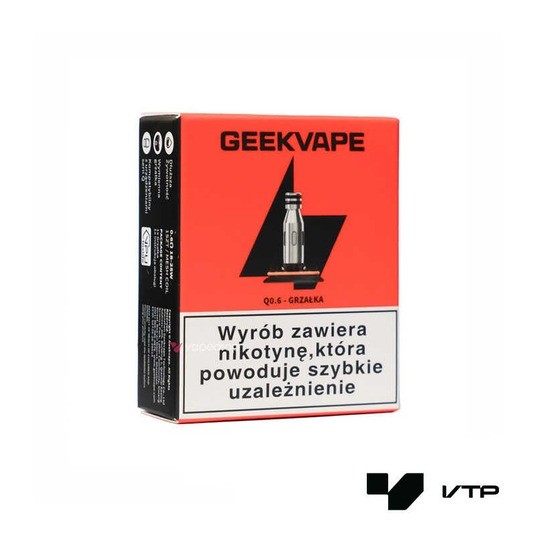 *GRZAŁKA - GEEKVAPE Q SERIES - 0.6 OHM (1szt.) -zdjęcie numer 1