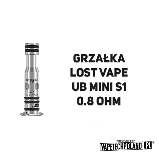 Grzałka - Lost Vape UB Mini S1 0.8ohm (5szt.) -zdjęcie numer 2