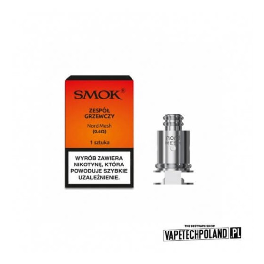 Grzałka - Smok Nord Mesh - 0.6ohm (5szt.) -zdjęcie numer 1