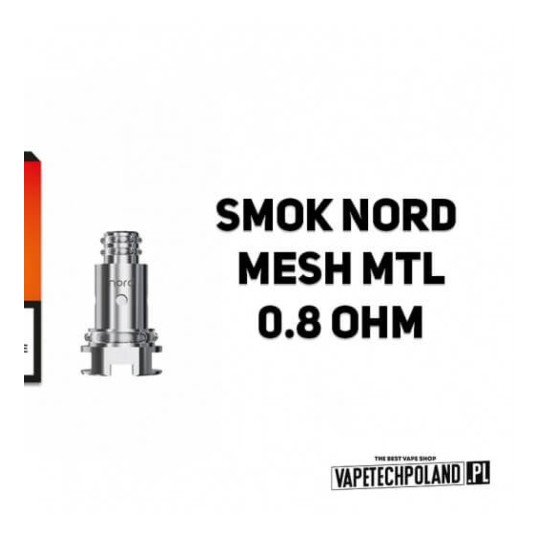Grzałka - Smok Nord Mesh MTL - 0.8ohm (5szt.) -zdjęcie numer 2