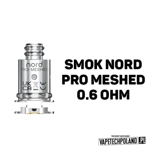 Grzałka - Smok Nord PRO Meshed - 0.6ohm (5szt.) -zdjęcie numer 2