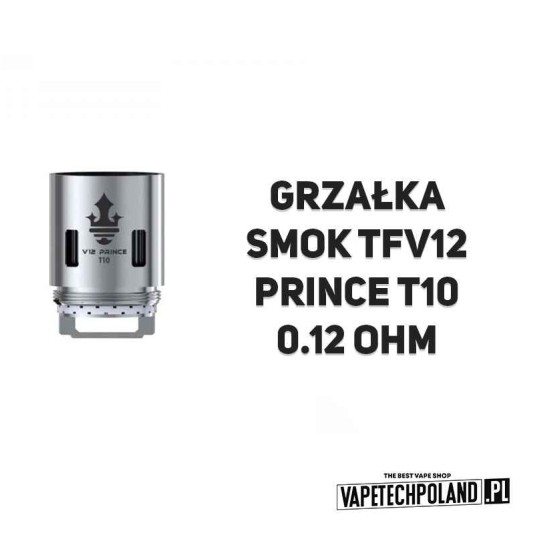 Grzałka - Smok TFV12 Prince T10 0.12 ohm (3szt.) -zdjęcie numer 2
