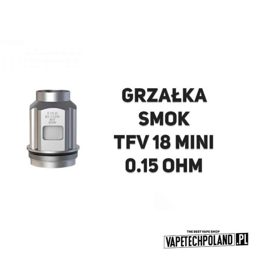 Grzałka - Smok TFV18 Mini 0.15 ohm (3szt.) -zdjęcie numer 2