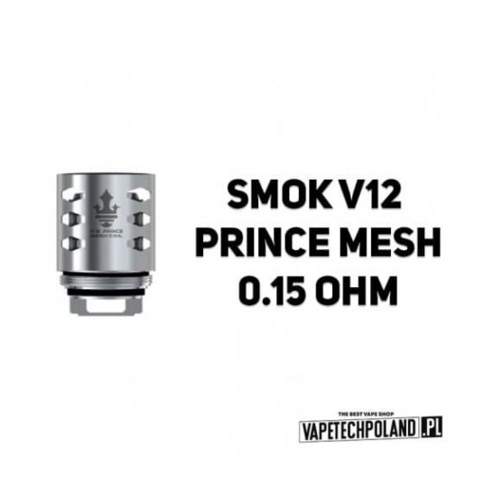 Grzałka - Smok V12 Prince Mesh - 0.15ohm (3szt.) -zdjęcie numer 2