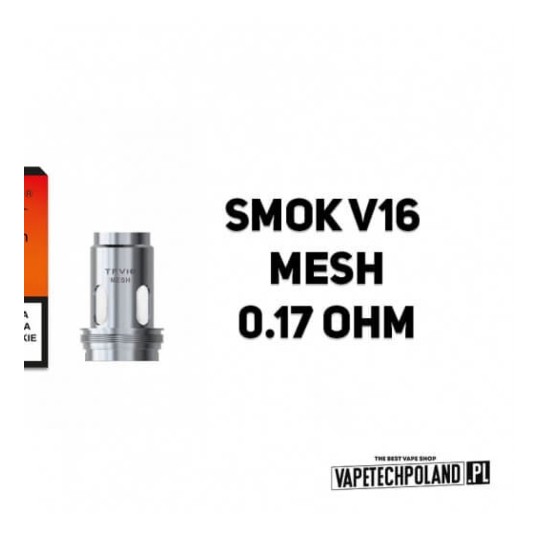 Grzałka - Smok V16 Mesh - 0.17ohm (3szt.) -zdjęcie numer 2