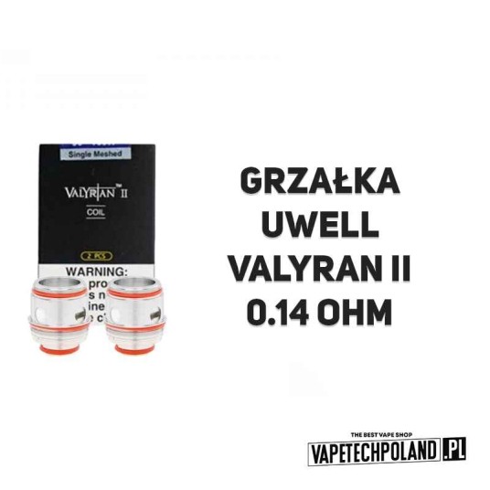 Grzałka - Uwell Dual Mesh Valyrian II 0.14ohm 2szt -zdjęcie numer 2