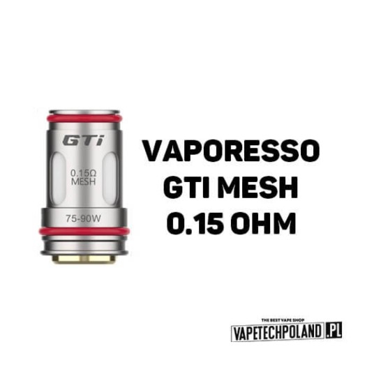 Grzałka - Vaporesso GTI mesh - 0.15ohm (5szt.) -zdjęcie numer 2