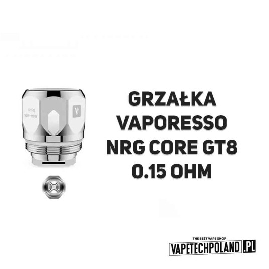 Grzałka - Vaporesso NRG Core GT8 0.15 ohm (3szt.) -zdjęcie numer 2