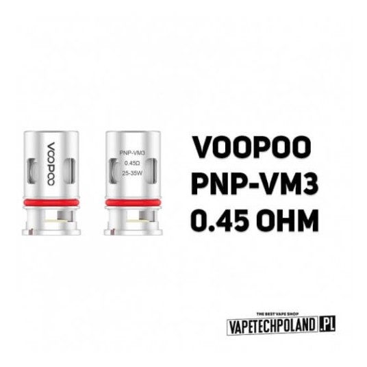 *Grzałka - VooPoo PNP-VM3 - 0.45ohm (1szt.) -zdjęcie numer 2