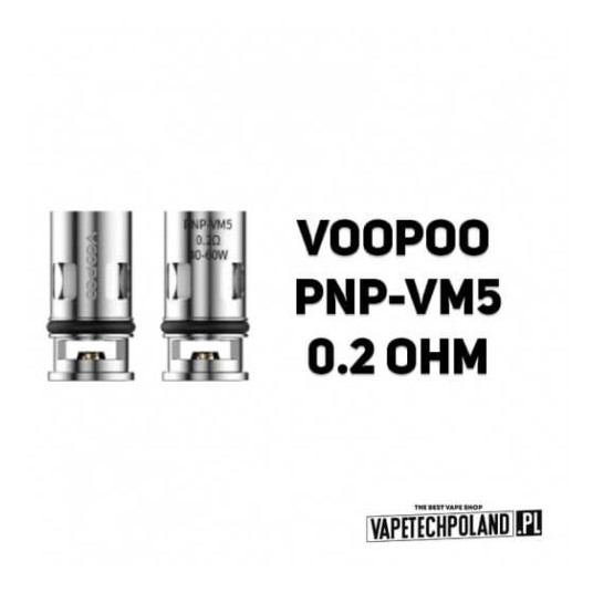 Grzałka - VooPoo PNP-VM5 - 0.2ohm (5szt.) -zdjęcie numer 2