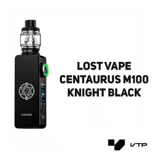 *KIT Centaurus M100 - Lost Vape - Knight Black -zdjęcie numer 2