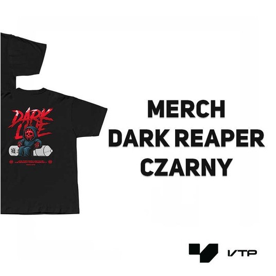 *KOSZULKA DARK REAPER - CZARNA L -zdjęcie numer 2