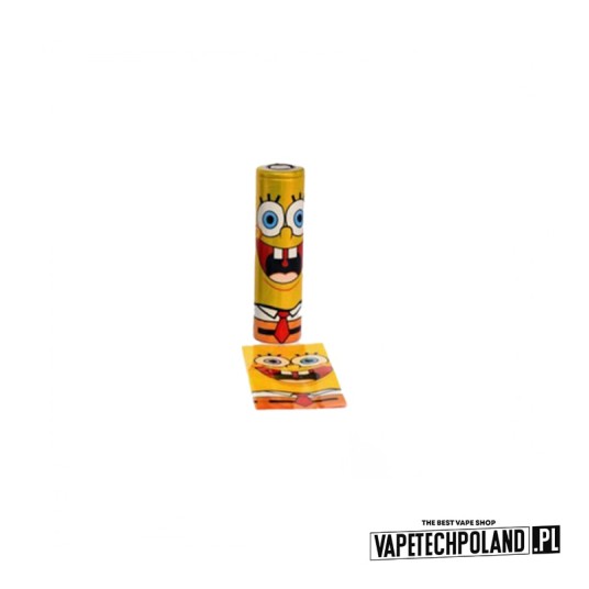 Koszulka naprawcza na akumulator 18650- SPONGEBOB -zdjęcie numer 1