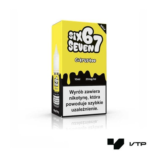 **LIQUID 67 SALT - CITRUSTEE 10ML 20MG -zdjęcie numer 1