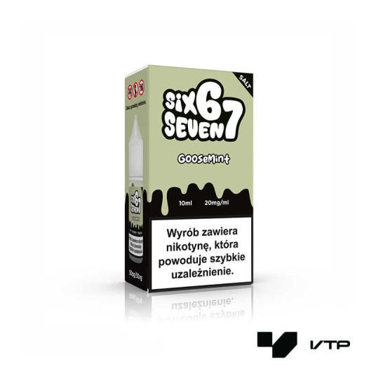 **LIQUID 67 SALT - GOOSEMINT 10ML 20MG -zdjęcie numer 1