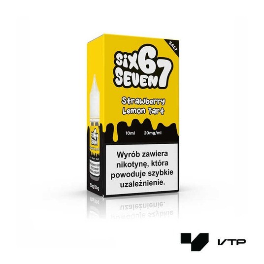 **LIQUID 67 SALT - STRAWBERRY LEMON TART 10ML 20MG -zdjęcie numer 1