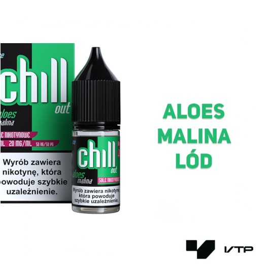 Liquid Chill Out - Aloes Malina ICE 10ml 20 mg -zdjęcie numer 2