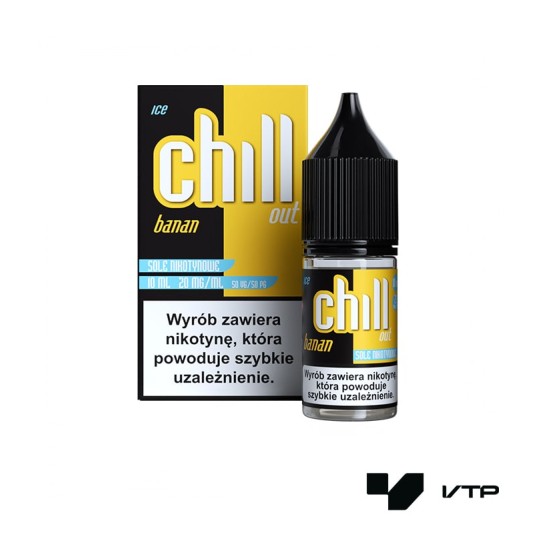 Liquid Chill Out - Banan ICE 10 ml 20 mg -zdjęcie numer 1