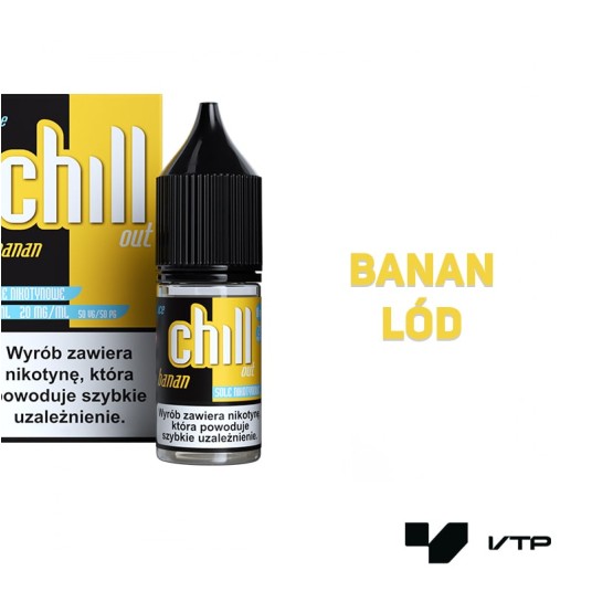 **Liquid Chill Out - Banan Ice 10 ml 20 mg -zdjęcie numer 2