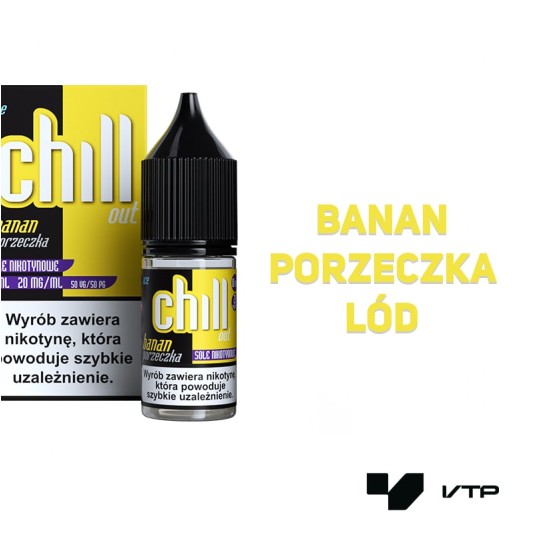 *Liquid Chill Out - Banan Porzeczka ICE 10 ml 20 m -zdjęcie numer 2