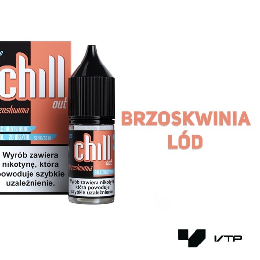 *Liquid Chill Out - Brzoskwinia ICE 10 ml 20 mg -zdjęcie numer 2