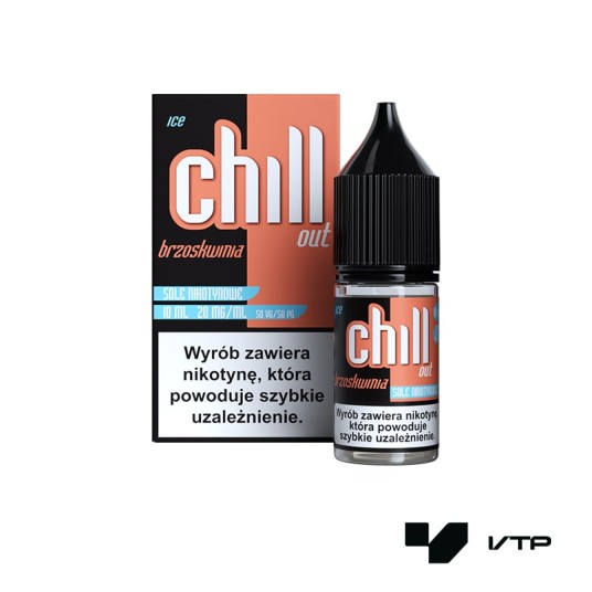 *Liquid Chill Out - Brzoskwinia ICE 10 ml 20 mg -zdjęcie numer 1