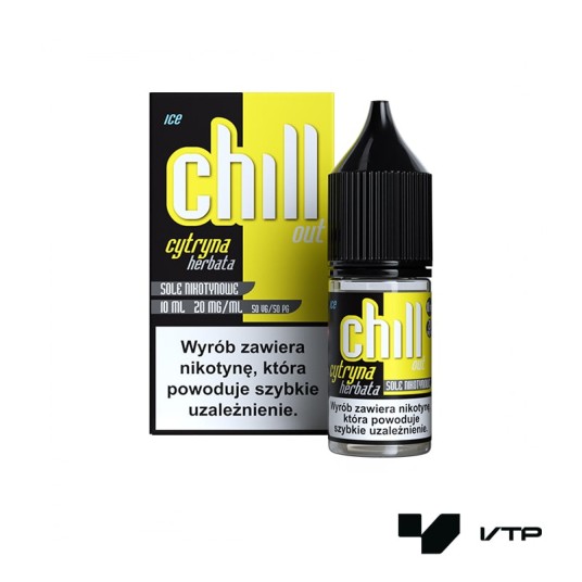 *Liquid Chill Out - Cytryna Herbata ICE 10 ml 20 m -zdjęcie numer 1