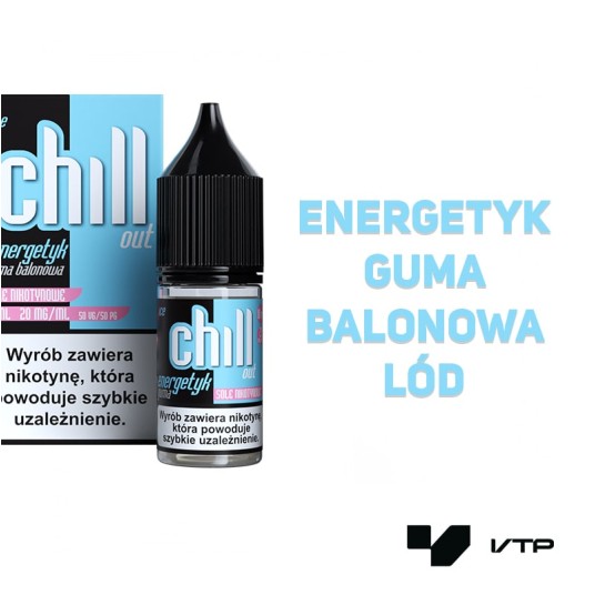 Liquid Chill Out - Energetyk Guma Balonowa ICE 10 -zdjęcie numer 2