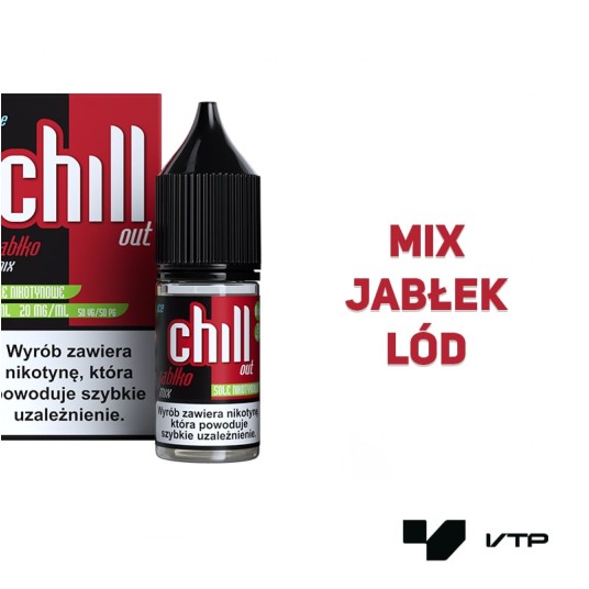 Liquid Chill Out - Jabłko MIX ICE 10 ml 20 mg -zdjęcie numer 2