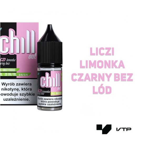 Liquid Chill Out - Liczi Limonka Czarny Bez ICE -zdjęcie numer 2