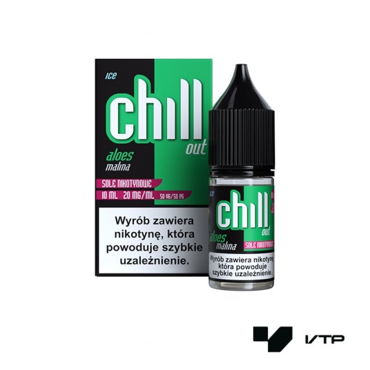 **Liquid Chill Out Salt - Aloes Malina Ice -zdjęcie numer 1