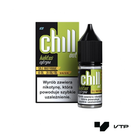 **Liquid Chill Out Salt - Kaktus Cytryna Ice 20mg -zdjęcie numer 1