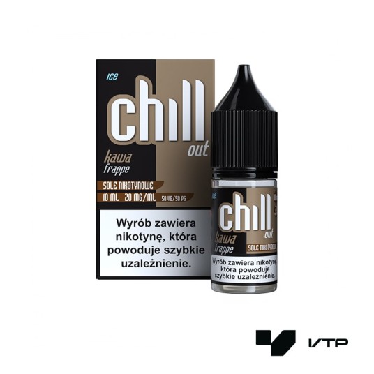 **Liquid Chill Out Salt - Kawa frappe Ice 20mg -zdjęcie numer 1