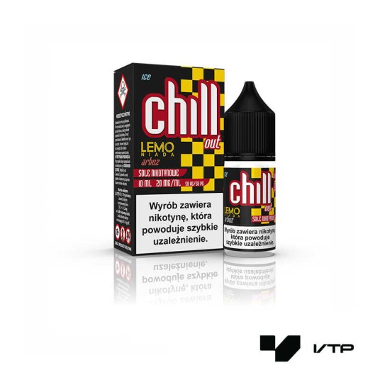 **Liquid Chill Out Salt - Lemon Arbuz Ice 20mg -zdjęcie numer 1