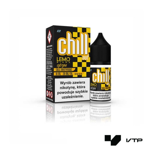 **Liquid Chill Out Salt - Lemon Cytryna Ice -zdjęcie numer 1