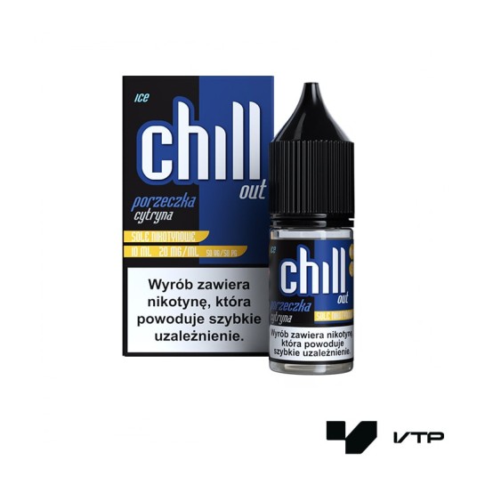 **Liquid Chill Out Salt - Porzeczka Cytryna Ice -zdjęcie numer 1