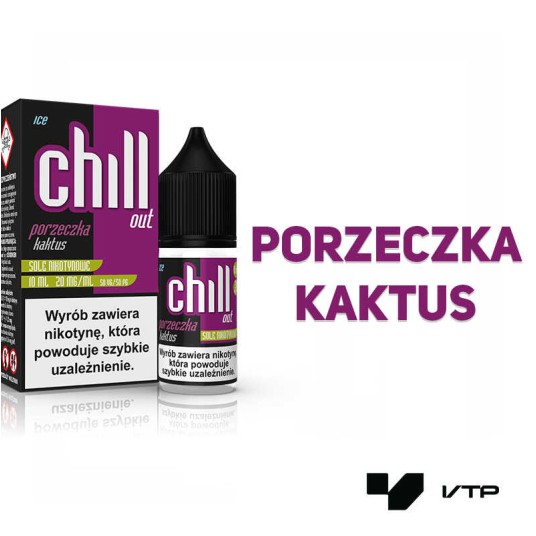 **Liquid Chill Out Salt - Porzeczka Kaktus Ice -zdjęcie numer 2