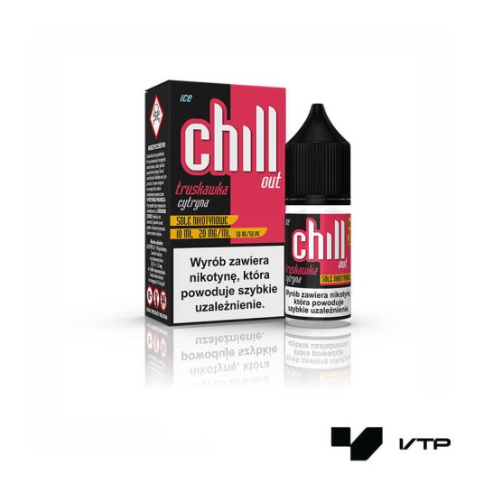 **Liquid Chill Out Salt - Truskaw Cytryna Ice -zdjęcie numer 1