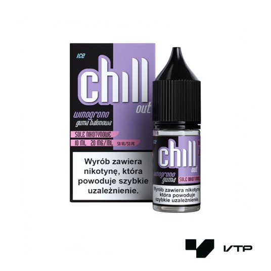 *Liquid Chill Out - Winogr Guma Balonow 10 ml 20 m -zdjęcie numer 1