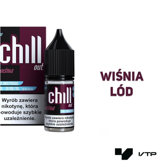 Liquid Chill Out - Wiśnia ICE 10 ml 20 mg -zdjęcie numer 2
