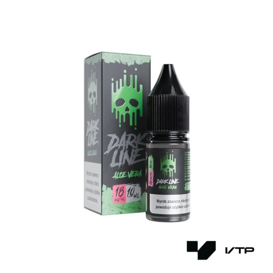 **LIQUID DARK LINE - ALOE VERA 10ML 18MG -zdjęcie numer 1