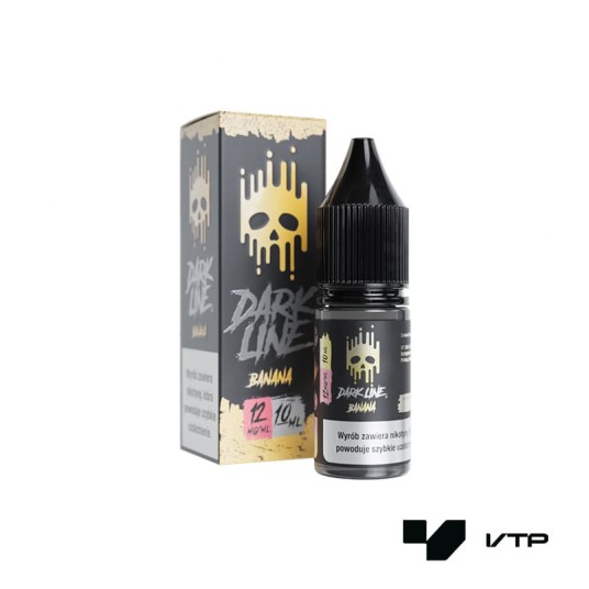 **LIQUID DARK LINE - BANANA 10ML 12MG -zdjęcie numer 1