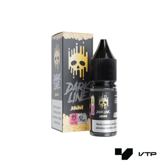 **LIQUID DARK LINE - BANANA 10ML 18MG -zdjęcie numer 1