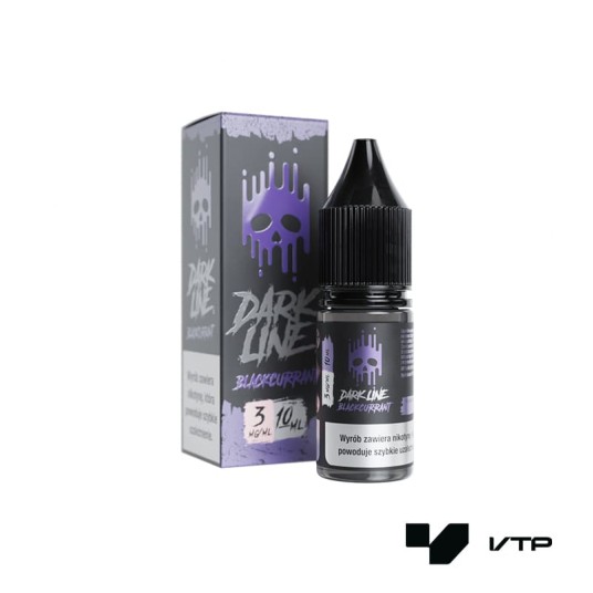 *LIQUID DARK LINE - BLACK CURRANT 10ML 03MG -zdjęcie numer 1